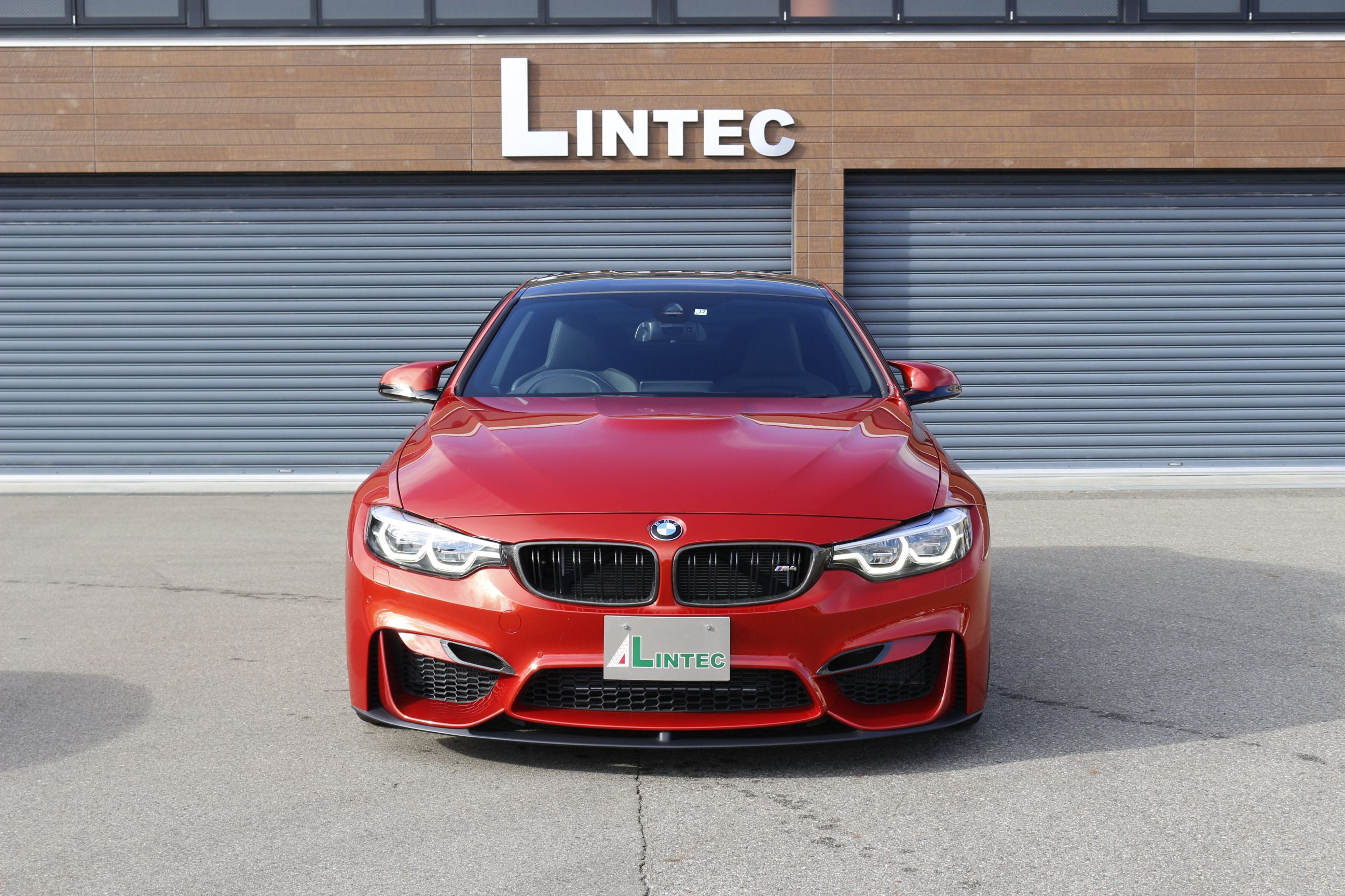 ｂｍｗ M4クーペm Dct ドライブロジック ワンオーナー アイバッハダウンサス 禁煙車 サキールオレンジ 外車 輸入車 のリンテック Lintec